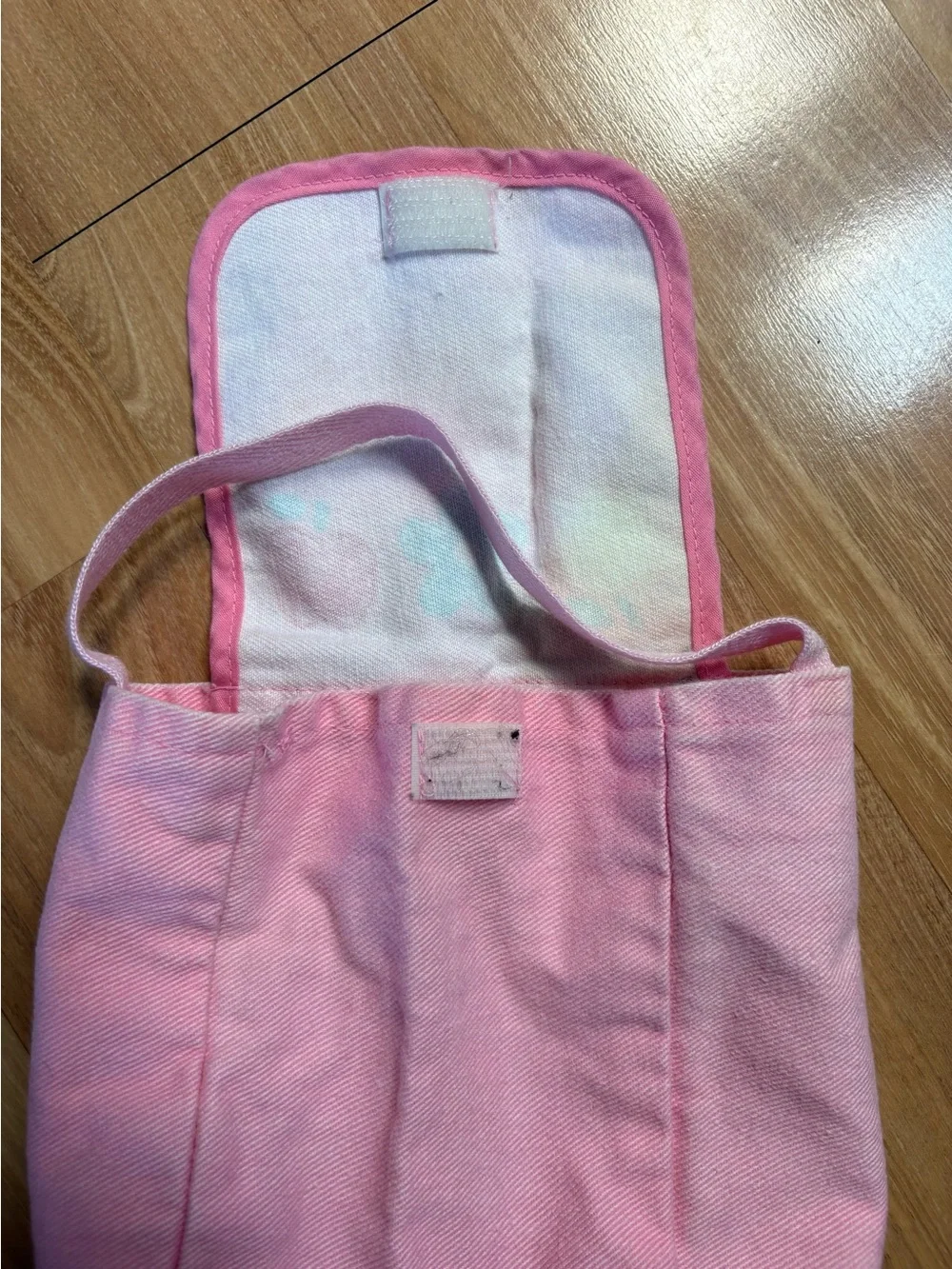 1996 Sanrio Hello Kitty Pink Hanging Organizer and Matching Tissue Cover